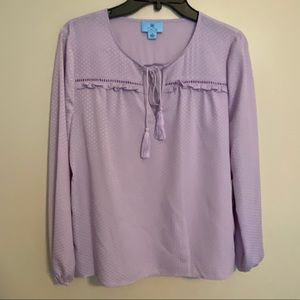 Lilac blouse